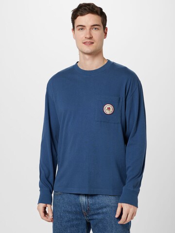 Abercrombie & Fitch Shirt in Blauw: voorkant