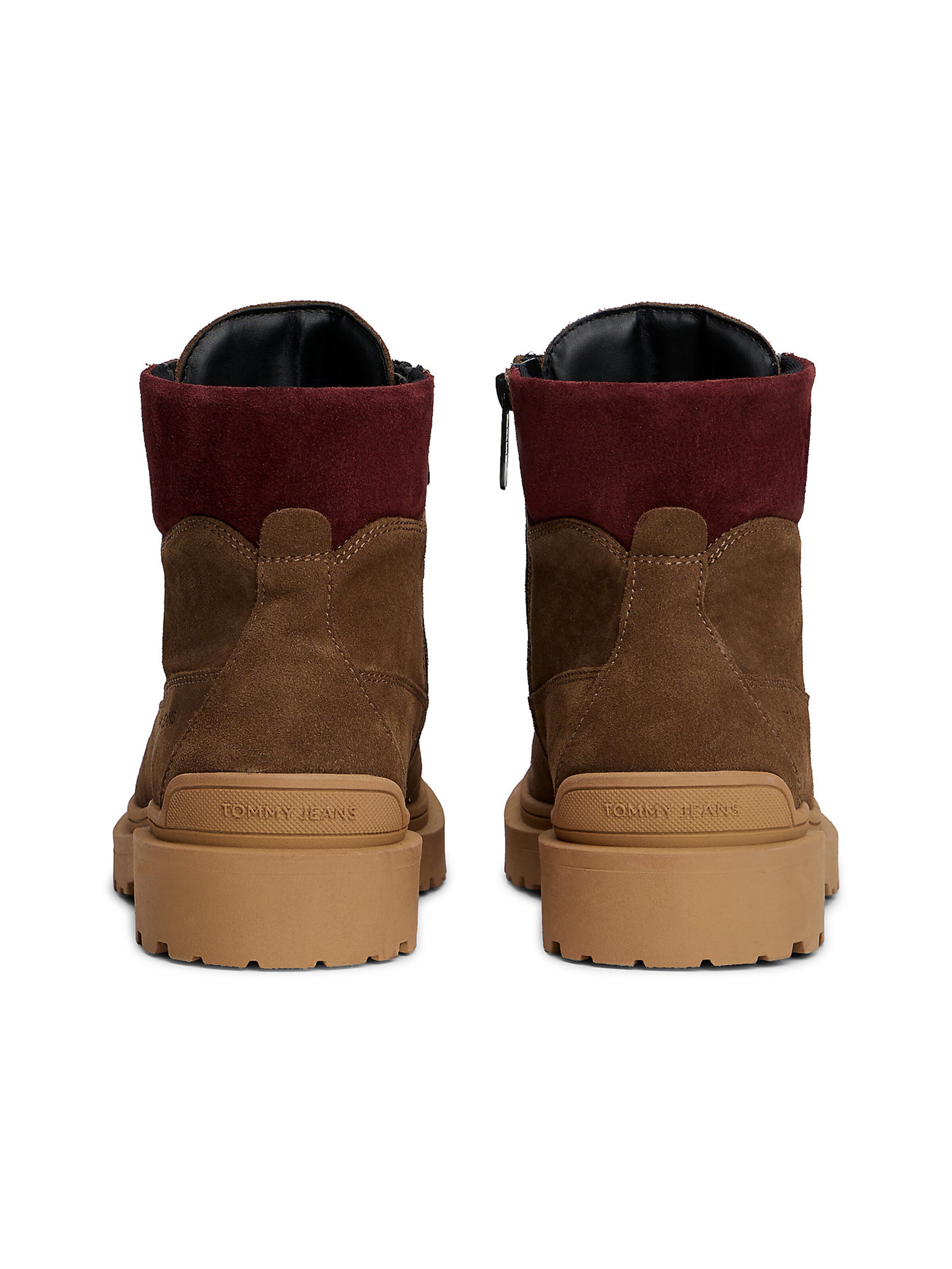 Tommy Jeans Snørestøvler i brun