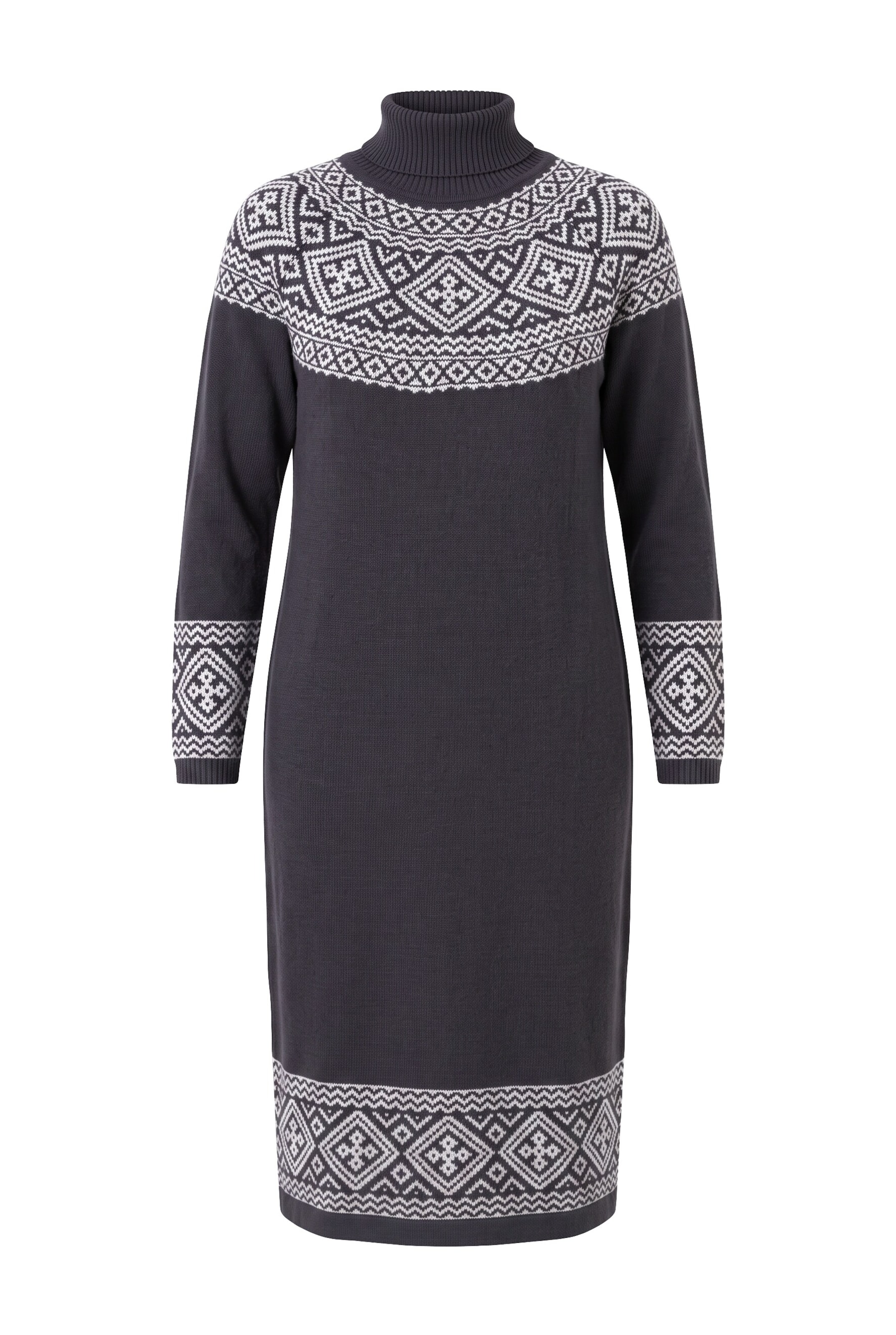 MIAMODA Kleid in Schwarz: Vorderseite