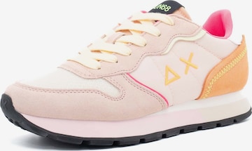 SUN68 Sneakers in Pink: front