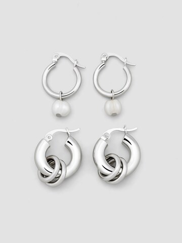 Boucles d'oreilles 'Selina' LeGer by Lena Gercke en argent : devant