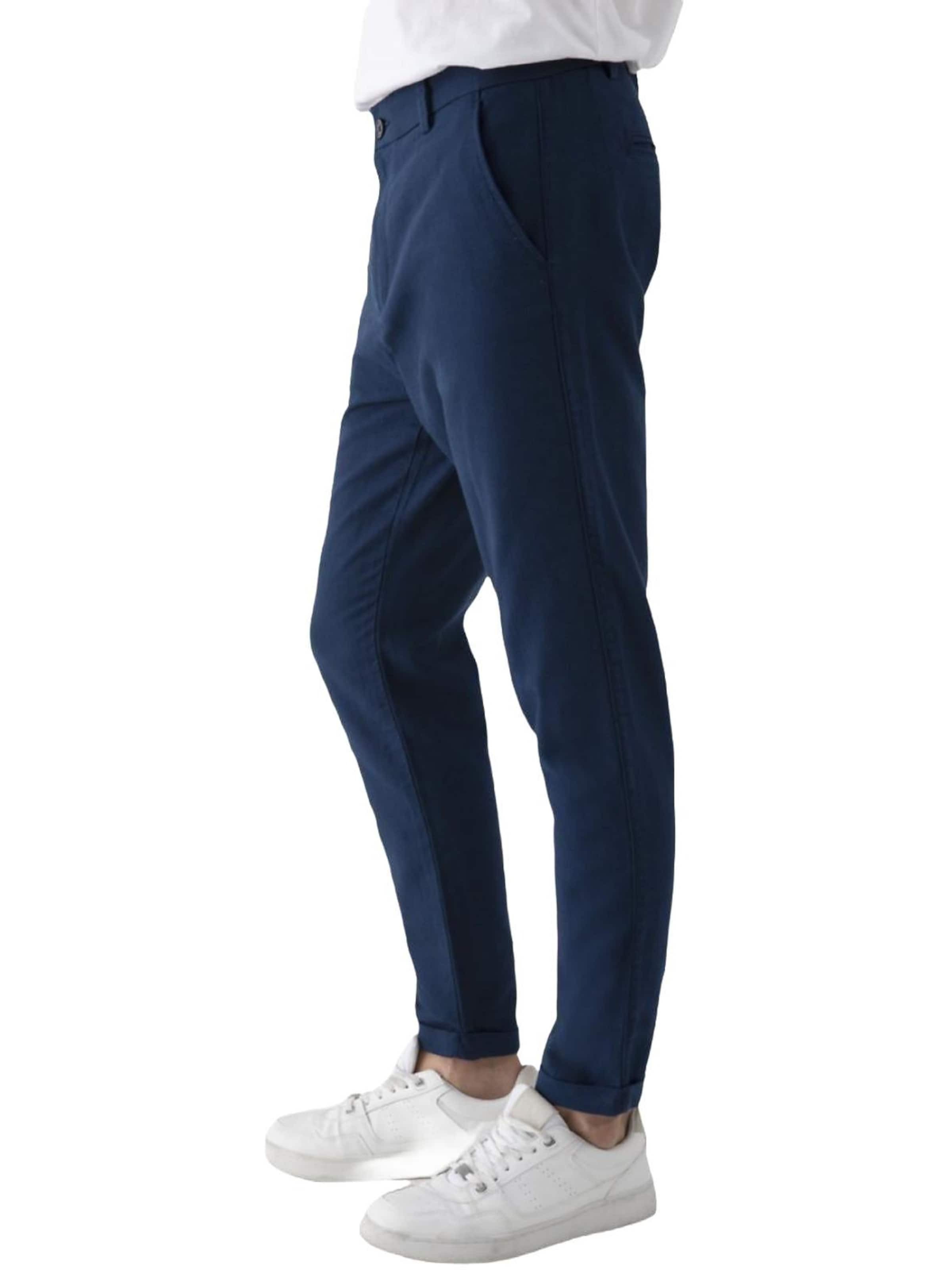LTB Jeans - Slimfit Vaquero 'LTB Jeans Herrenhose in Leinenoptik' en negro