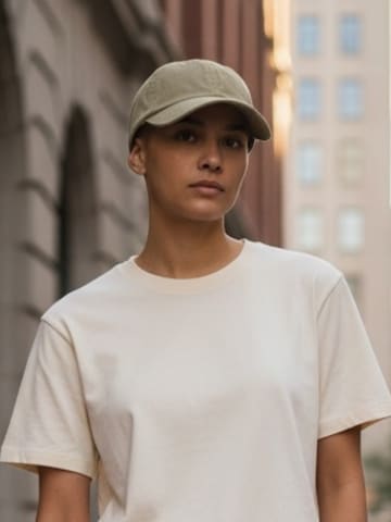 Casquette 'Vintage' Kumixi en beige