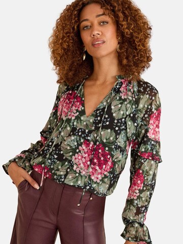 love & roses Bluse in Mischfarben: Vorderseite