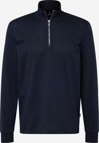 BOSS Sweater 'Tenore 20' in Blue: front