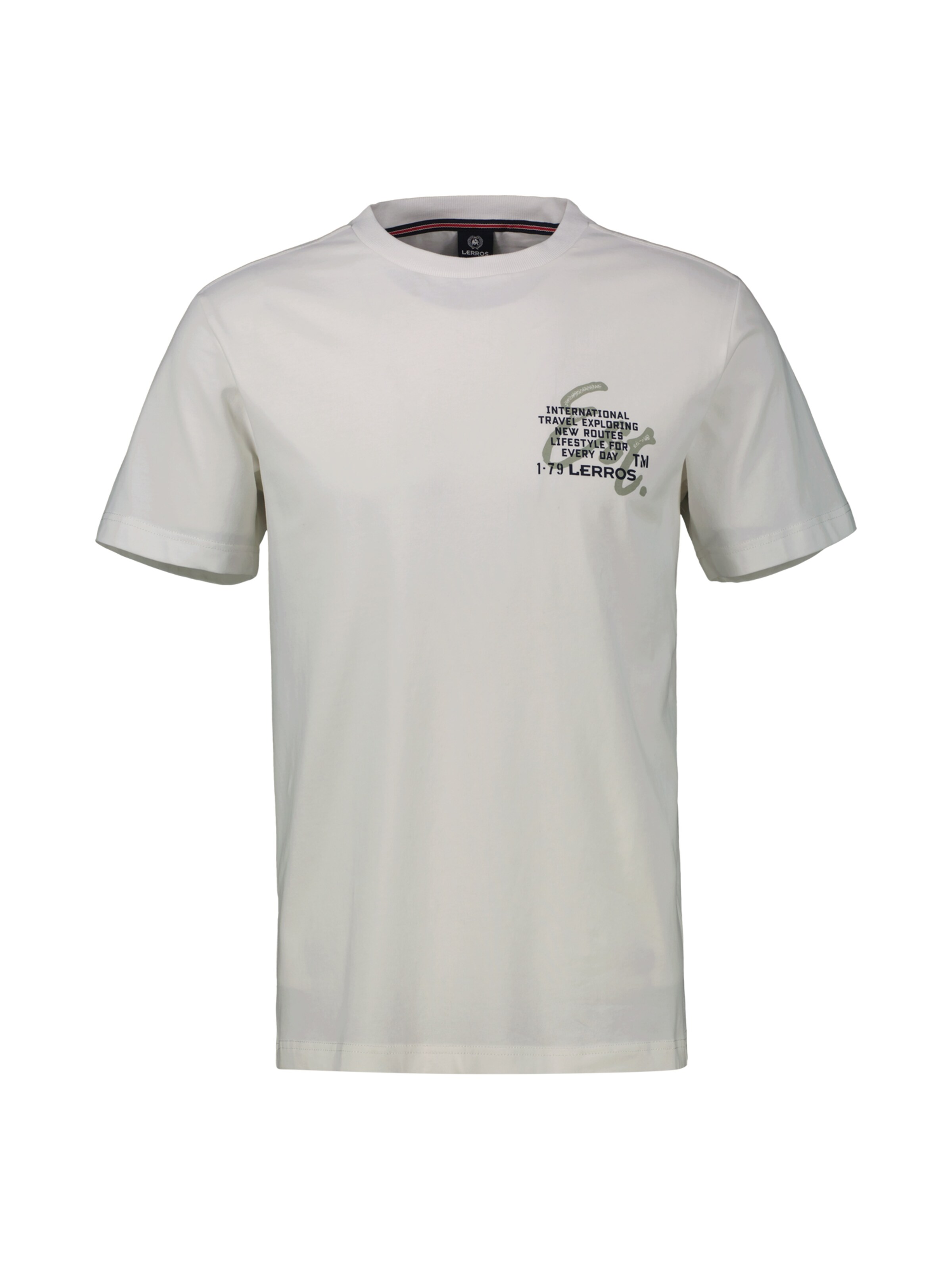 LERROS Shirt in Light grey / Black, Item view