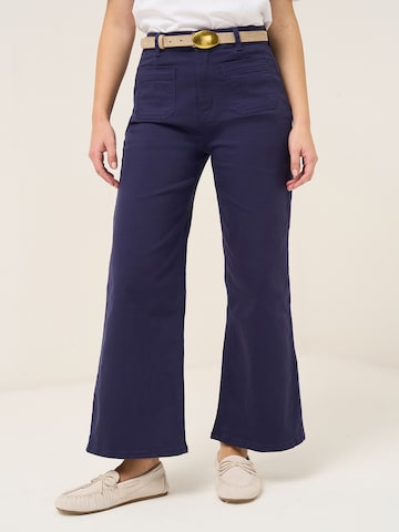 Camomilla Italia Wide leg Trousers 'Daffy' in Blue: front