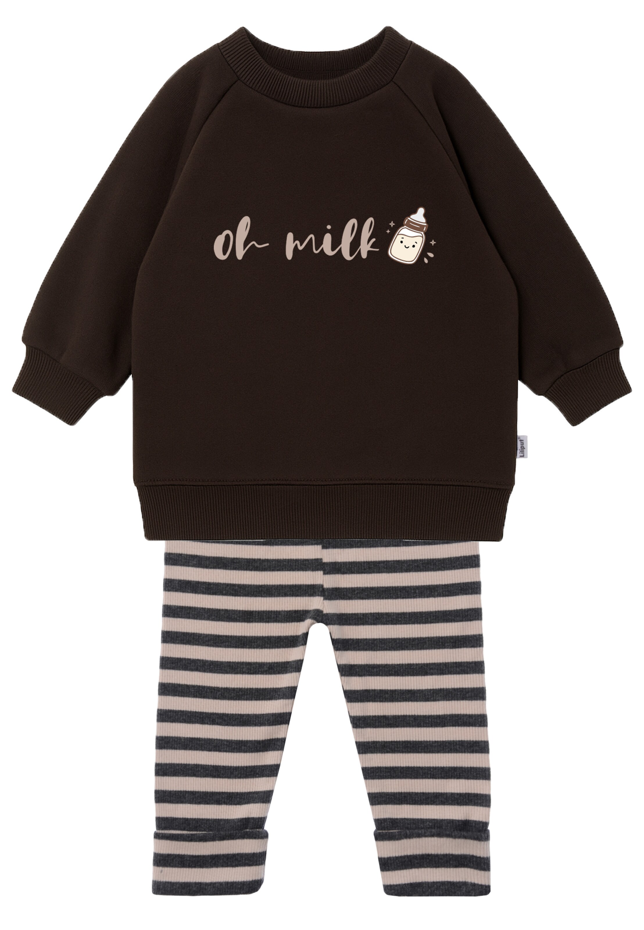 LILIPUT Set 'oh milk' in Brown: front