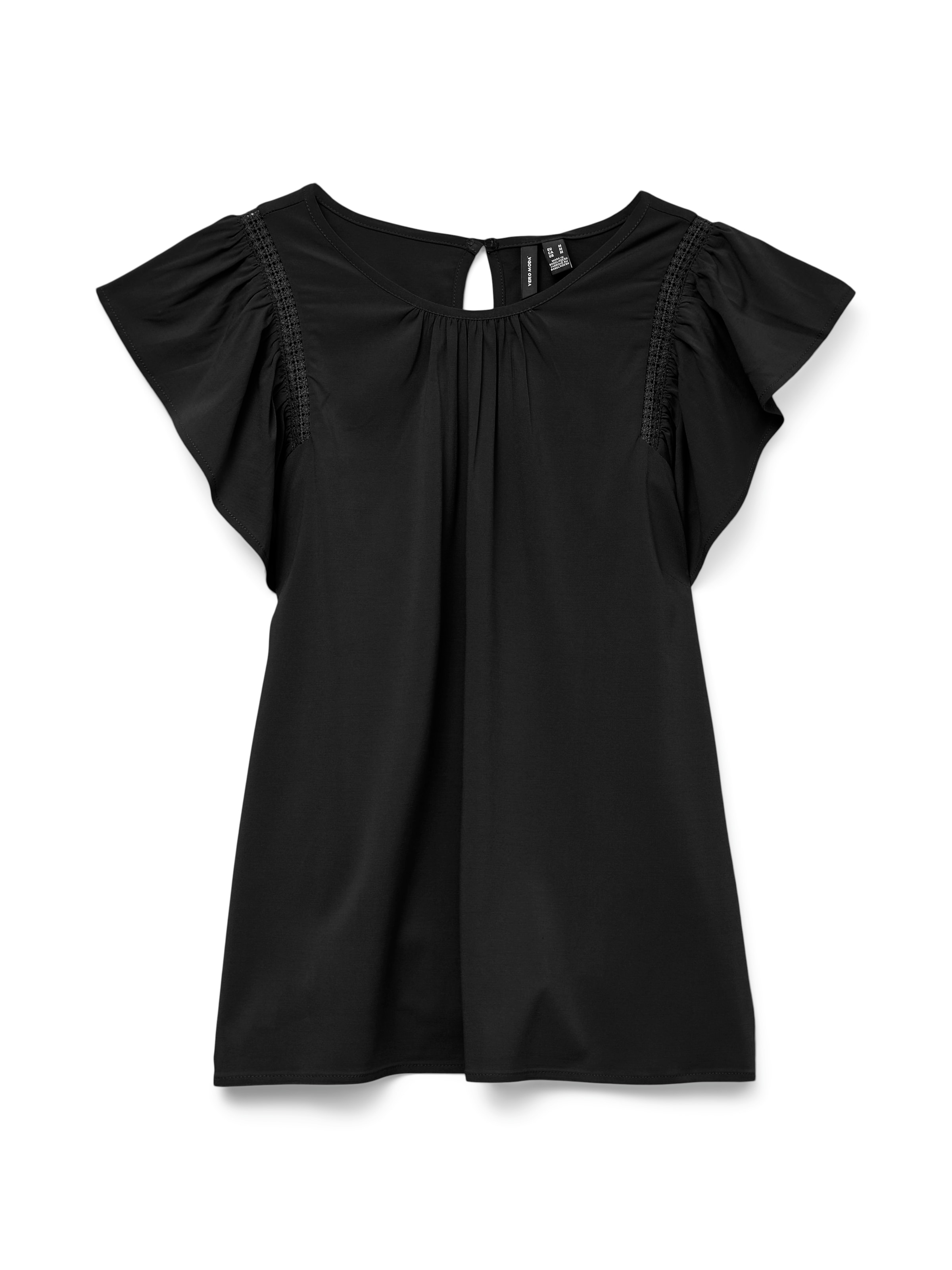 Camicia da donna 'VMBella' di VERO MODA in nero: frontale