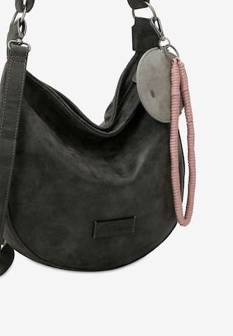 Fritzi aus Preußen Schultertasche 'Fritzi Hobo' in Schwarz