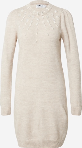 Abito in maglia 'BRIANNA' di ONLY in beige: frontale