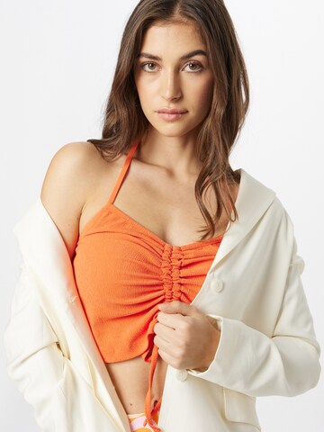 Haut Nasty Gal en orange