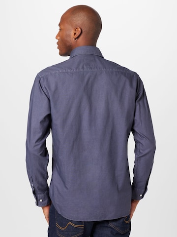 Coupe regular Chemise business ETERNA en bleu