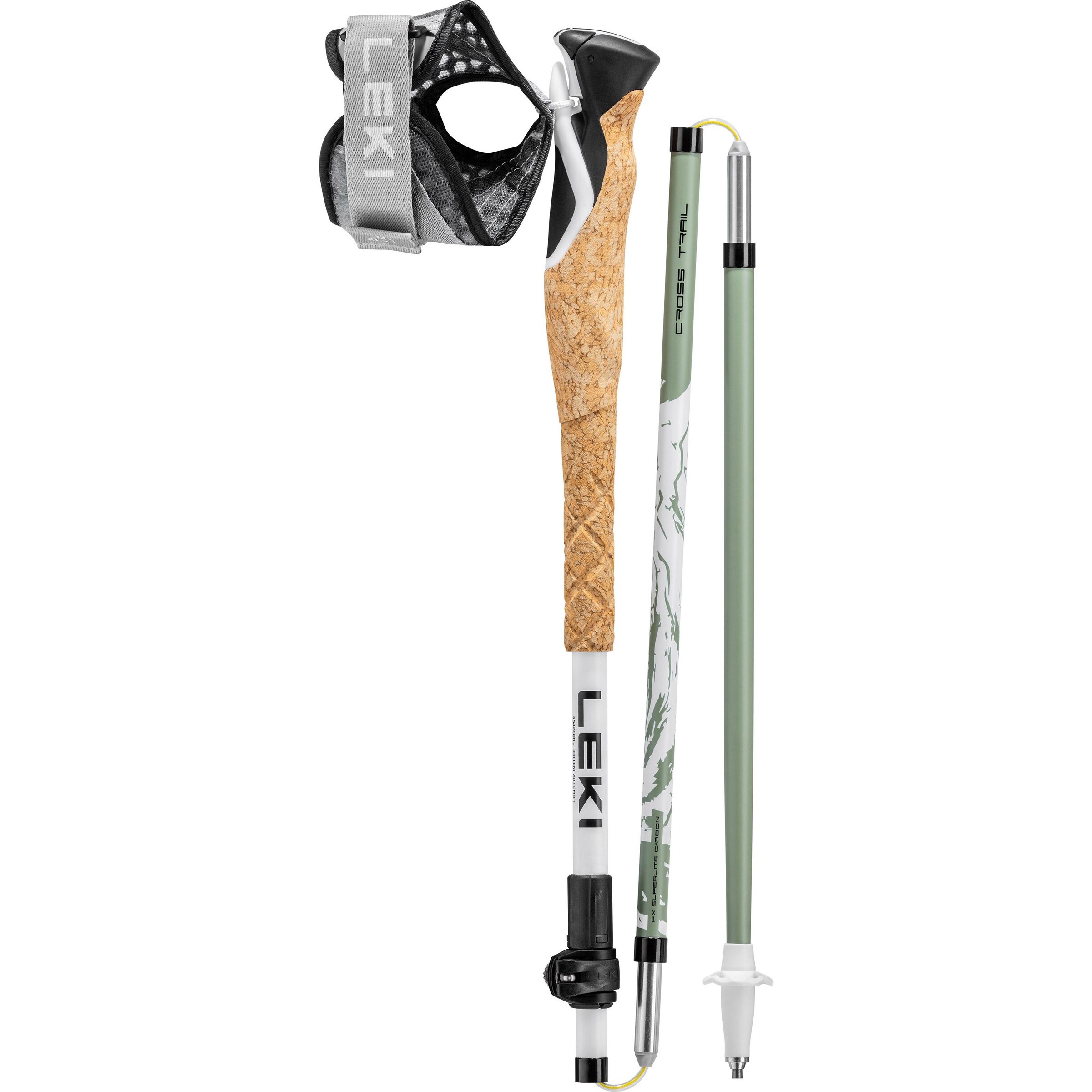 LEKI Stick 'FX Superlite' in White