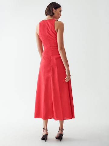 Calli Dress in Red: back