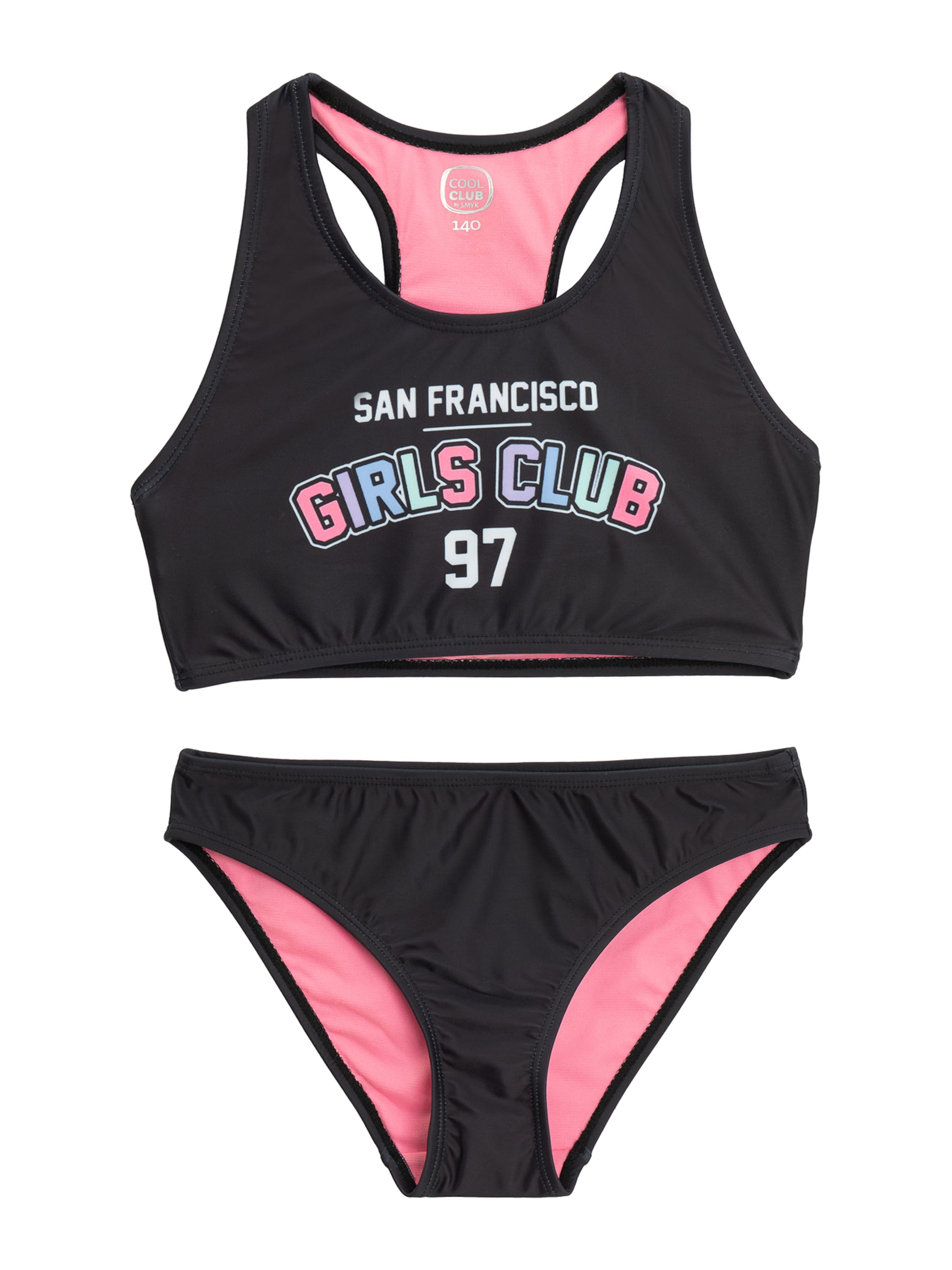 Bustier Bikini Cool Club en noir : devant