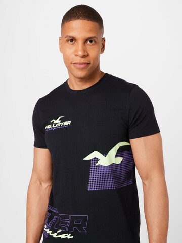 T-Shirt HOLLISTER en noir