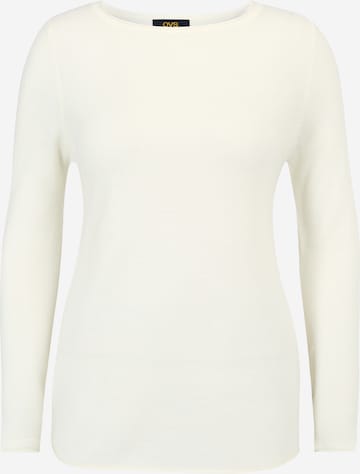 OVS Sweater in White: front