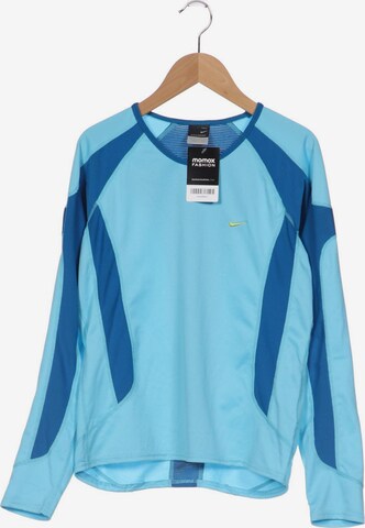 NIKE Top & Shirt in S in Blue: front