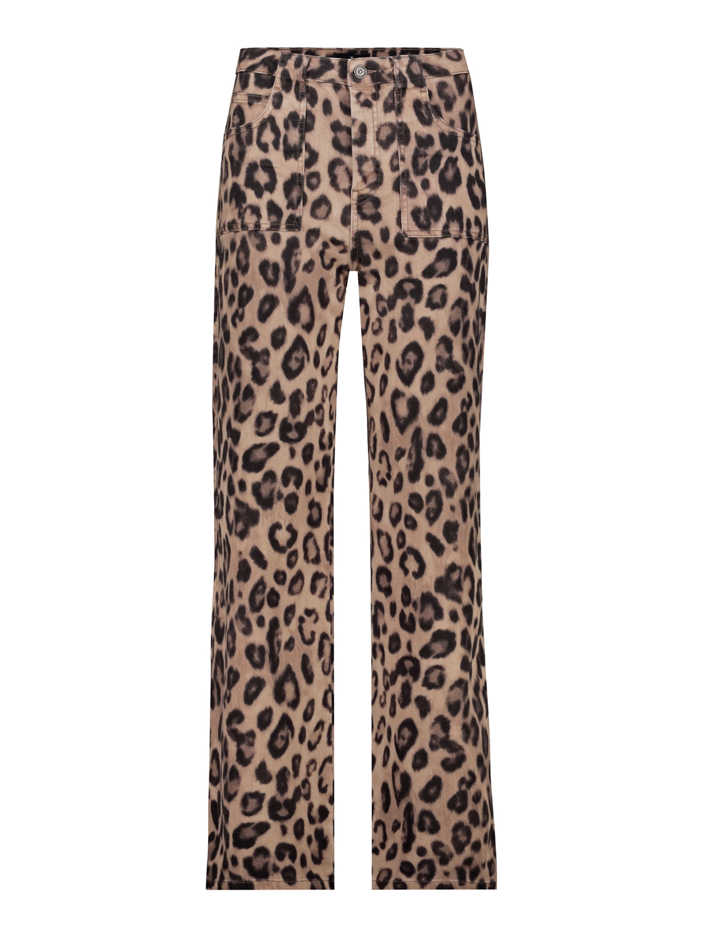 monari Loosefit Hose in Braun: Vorderseite