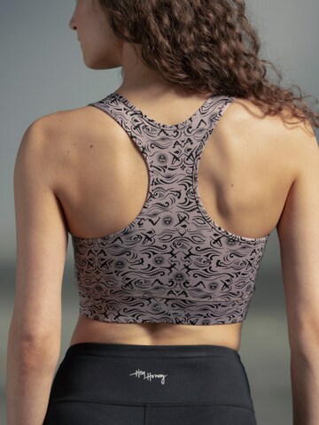 Bustino Reggiseno sportivo 'Racerback' di Hey Honey in rosa