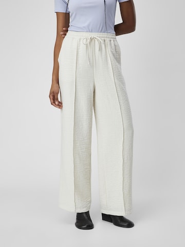 Regular Pantalon OBJECT en blanc : devant