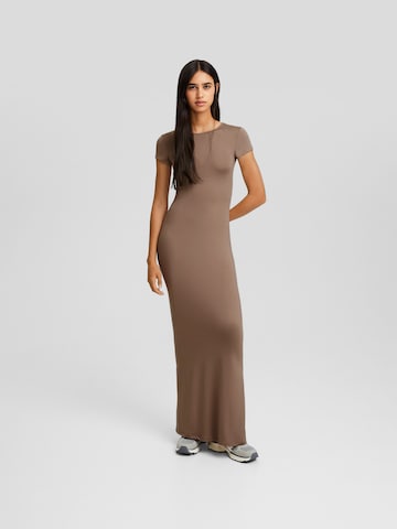 Bershka Dress in Brown