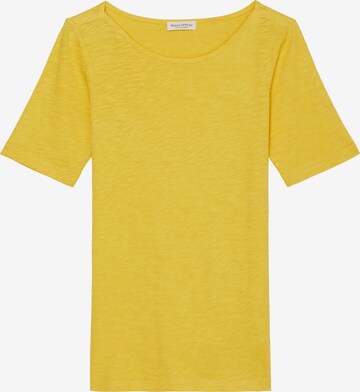 T-shirt Marc O'Polo en jaune : devant