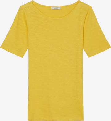 T-shirt Marc O'Polo en jaune : devant