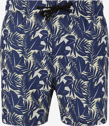 Cruz Zwemshorts 'Toby' in Blauw: voorkant