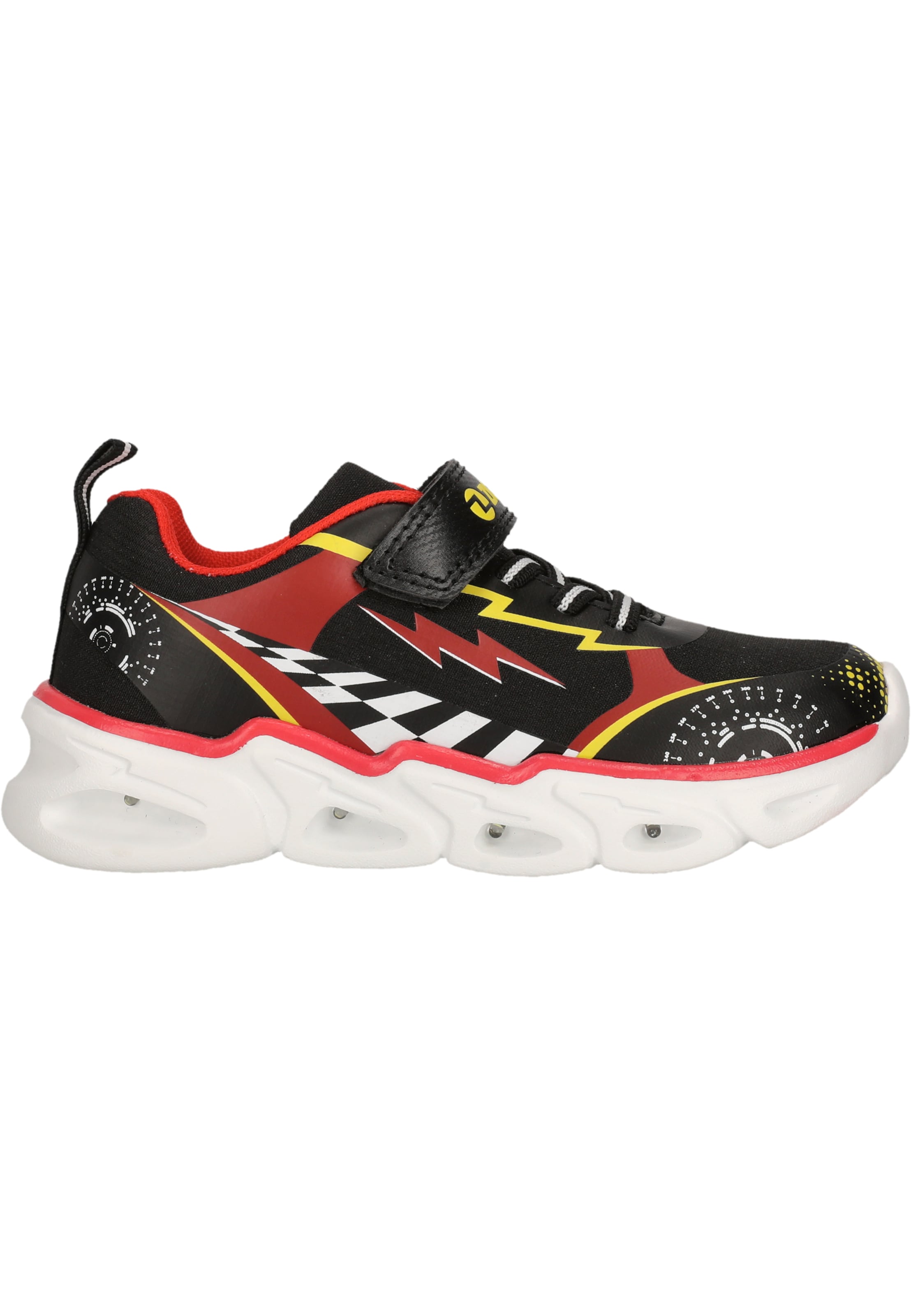 ZigZag Lage schoen 'Nimo' in Rood