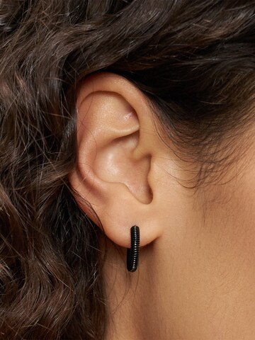 Liebeskind Berlin Oorbellen 'Twist' in Zwart