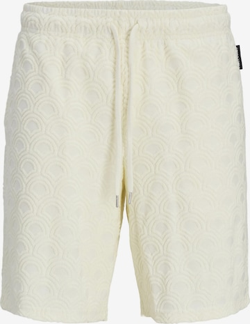 JACK & JONES - Loosefit Pantalón en blanco: frente