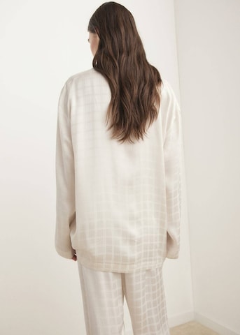 MANGO Schlafshirt 'Samui' in Weiß