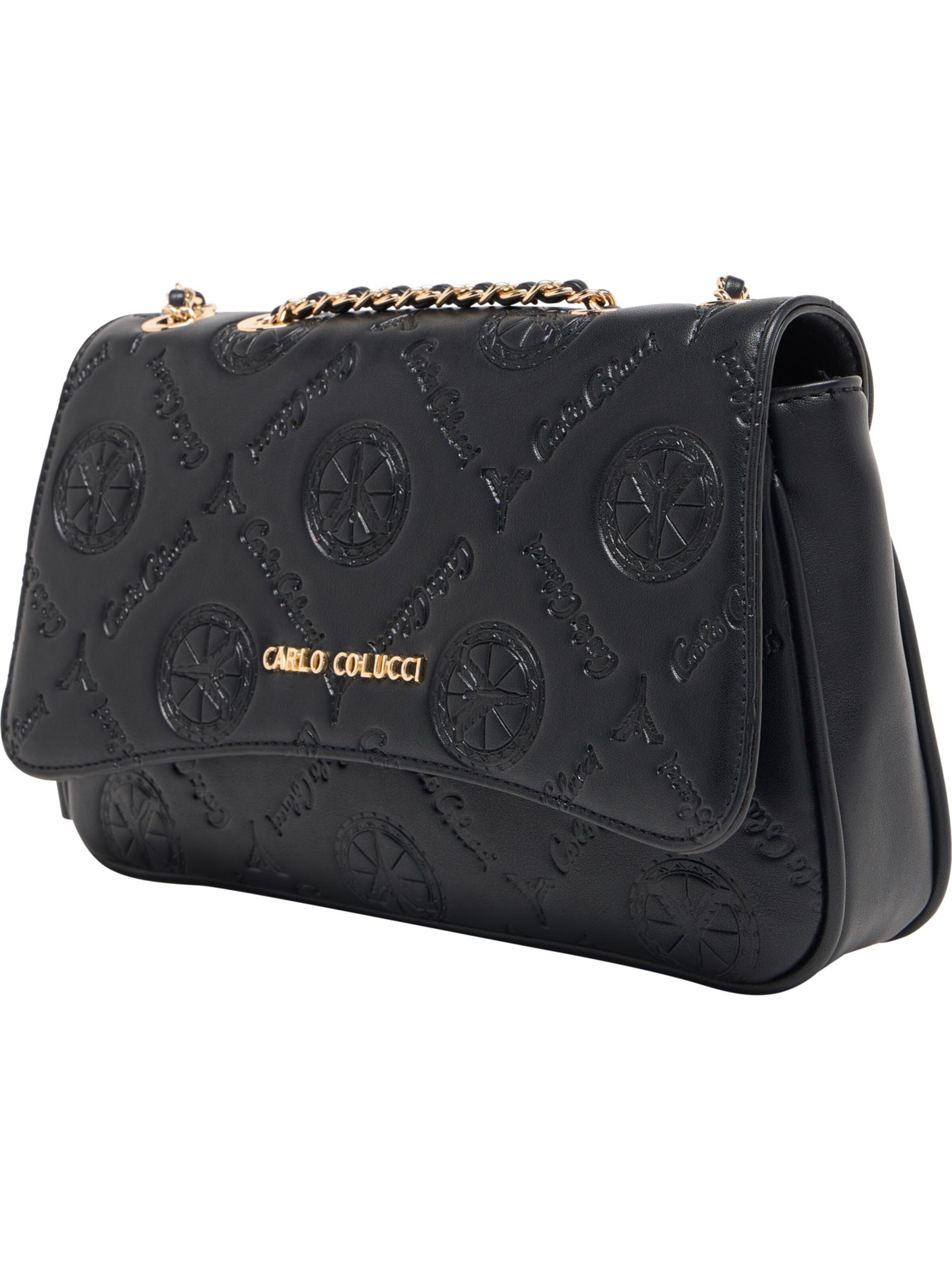 Carlo Colucci Schoudertas 'Enzi' in Zwart