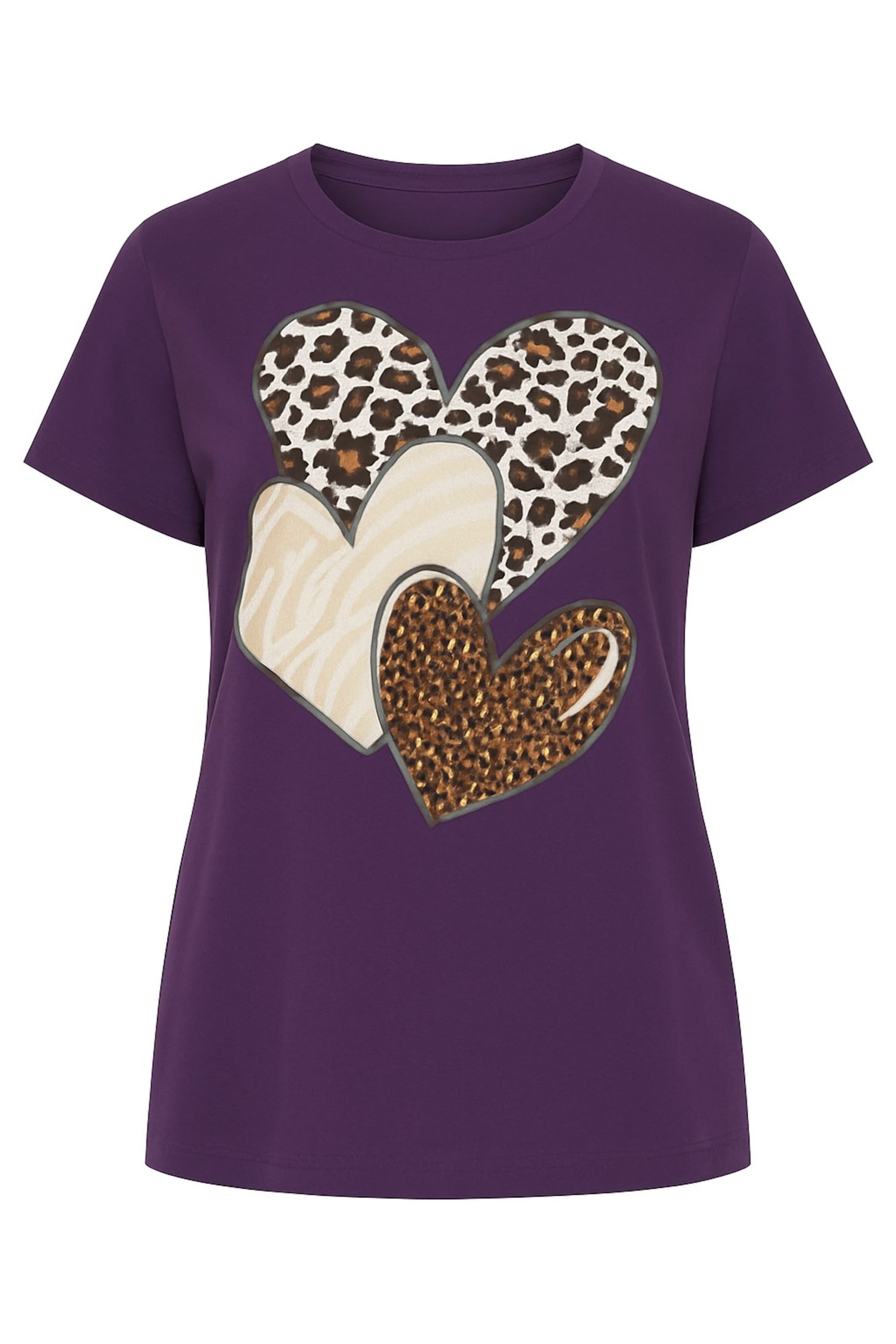 Stil Diva Shirt in Lila: voorkant