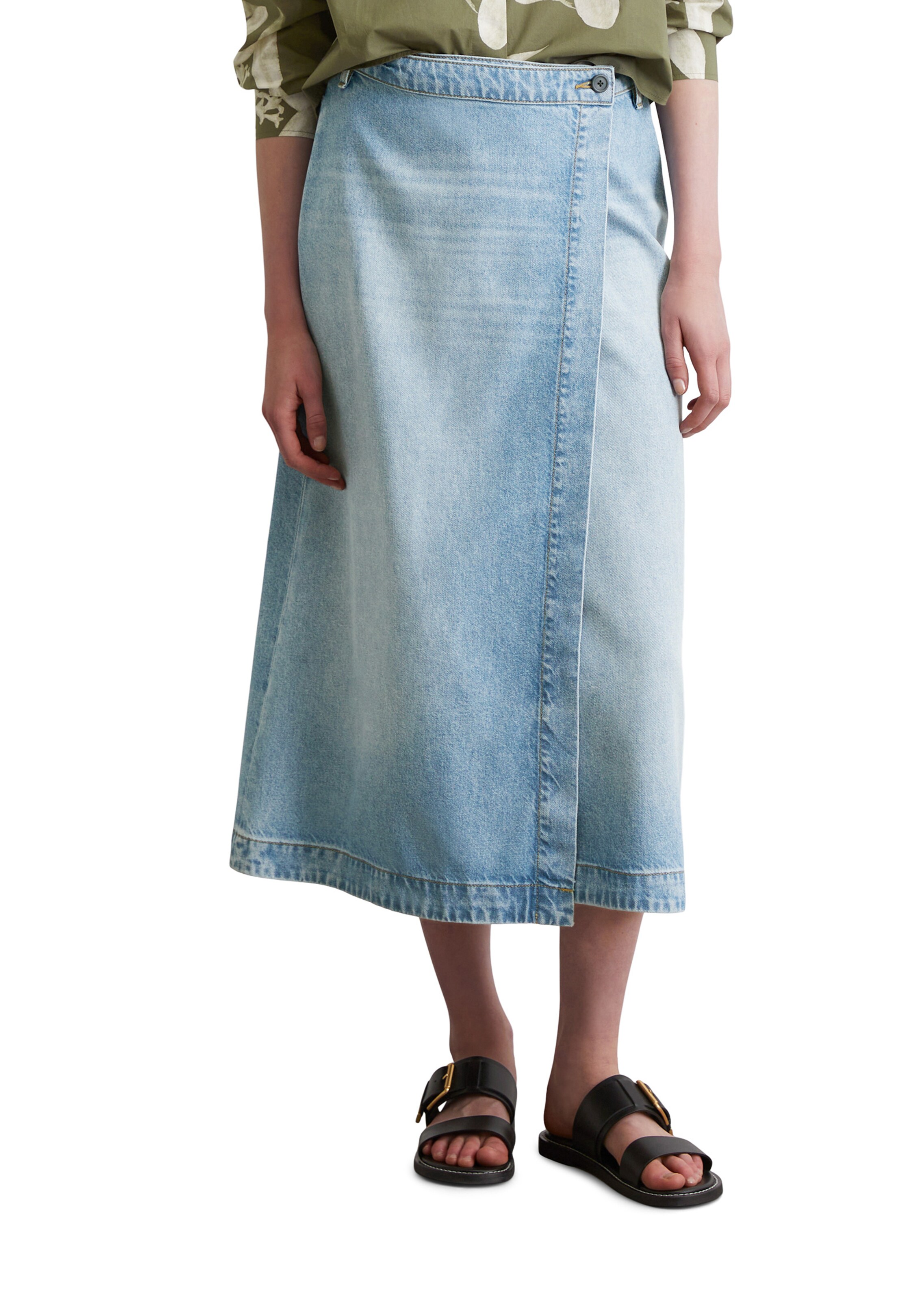 Marc O'Polo Skirt in Blue: front