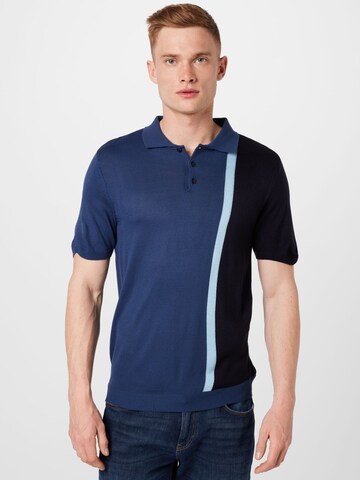 BURTON MENSWEAR LONDON Trui in Blauw: voorkant