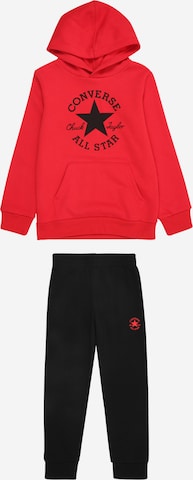 CONVERSE Sweatsuit in Black: front