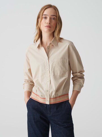 OPUS Blouse 'Fapani' in Beige: front