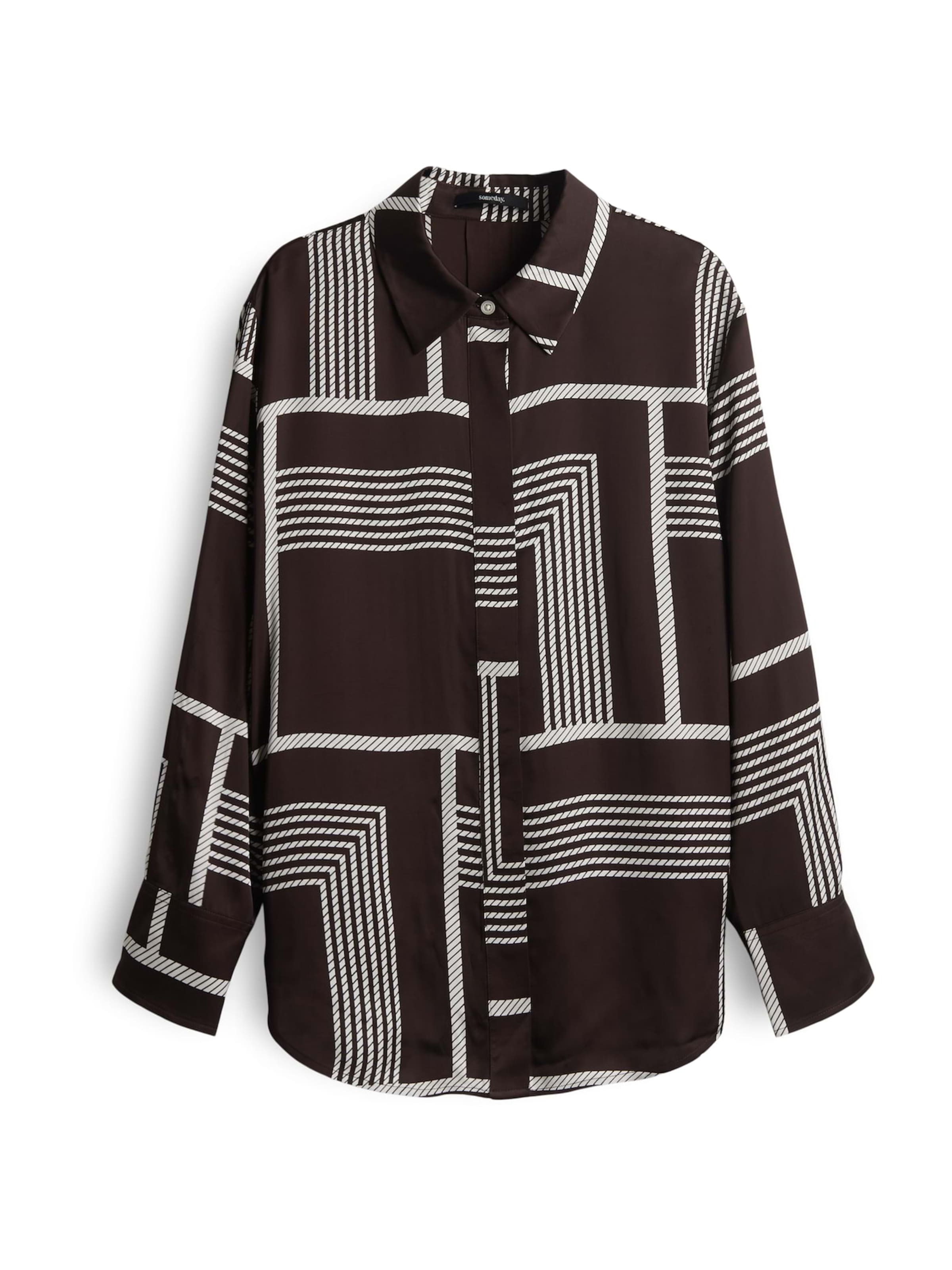 Someday Blouse 'Zisi' in Brown: front