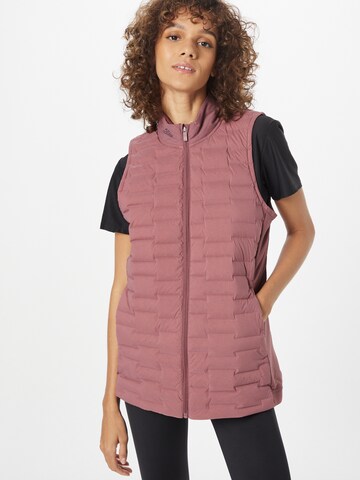 adidas Golf Sports Vest 'FROSTGUARD' in Red: front