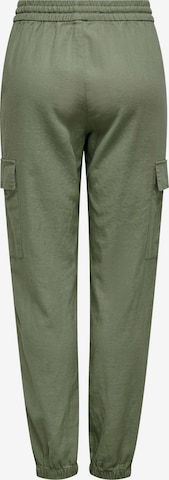 ONLY Ohlapna forma Kargo hlače 'CARO' | zelena barva