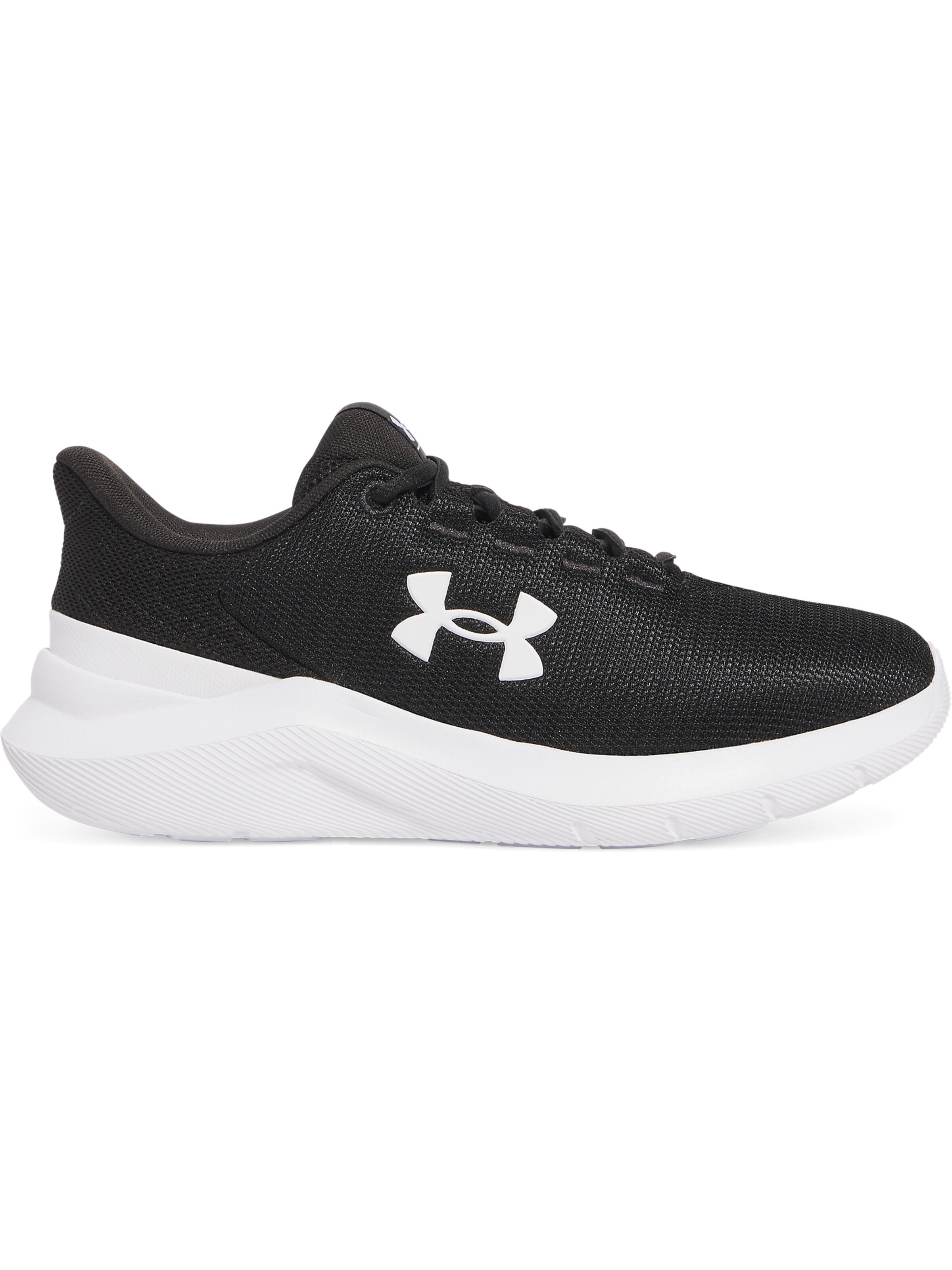 UNDER ARMOUR Running Shoes 'Phade RN 3' in Black / White, Item view