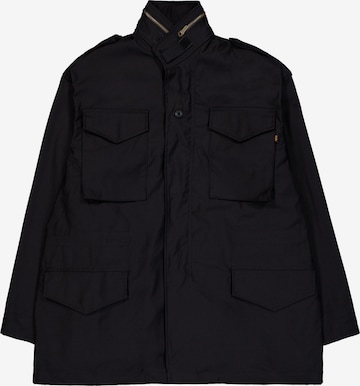 ALPHA INDUSTRIES Övergångsjacka i svart: framsida