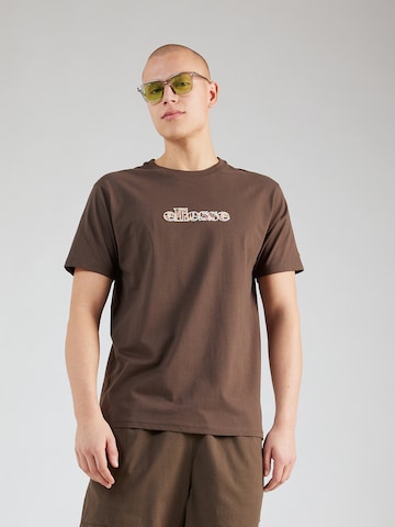 ELLESSE Shirt 'Marlo' in Bruin: voorkant