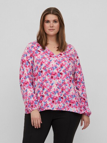 EVOKED Blouse in Pink: front
