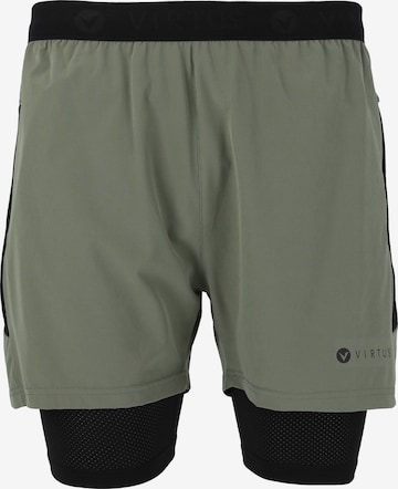 Virtus Workout Pants 'Dylan' in Green: front