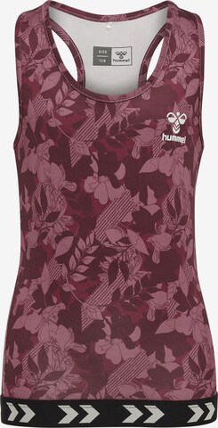 Hummel Sporttop in Roze: voorkant