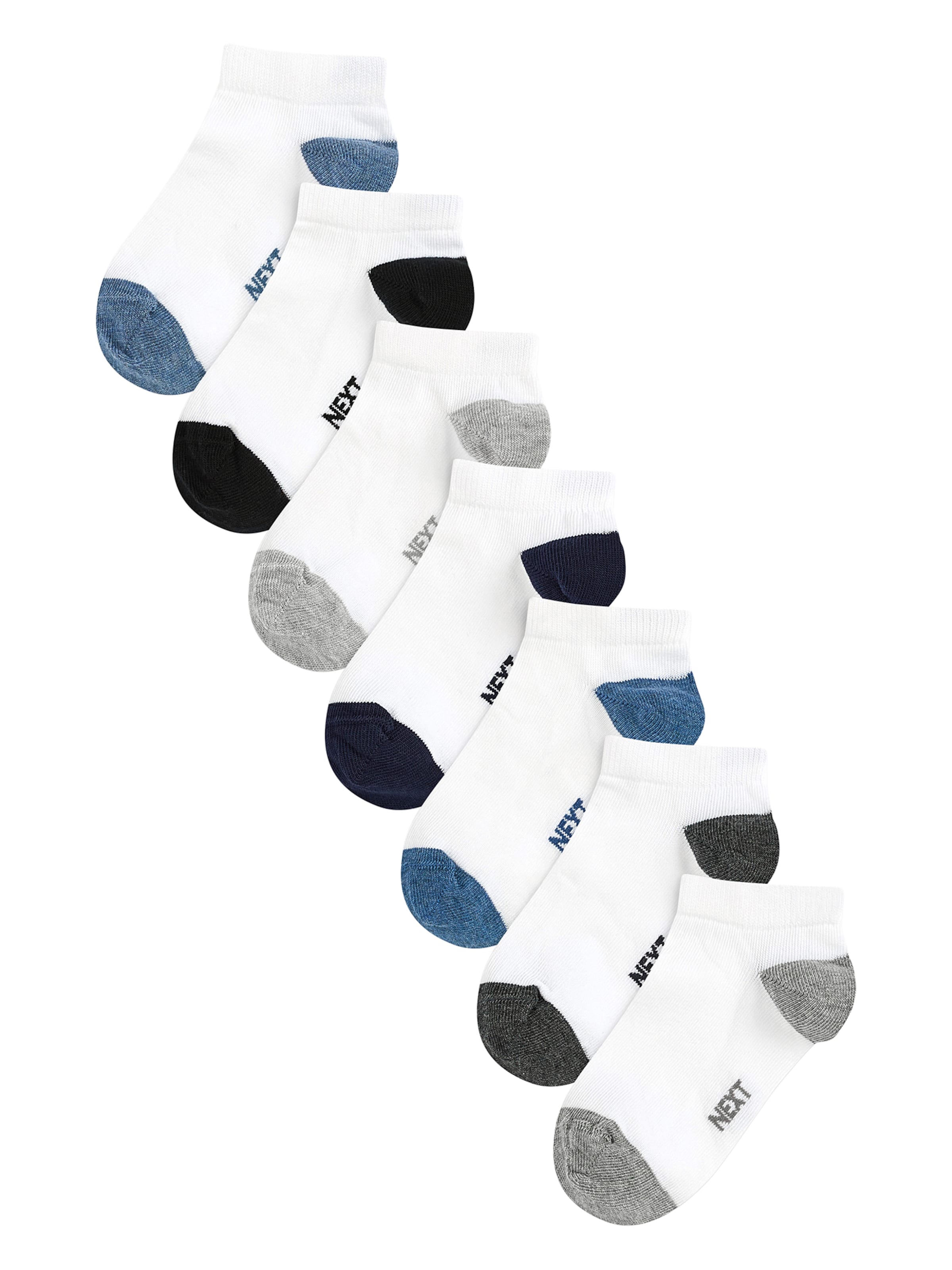 Șosete de la Next pe alb: față